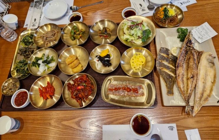  인천 가좌동맛집 천마골 한정식 룸식당