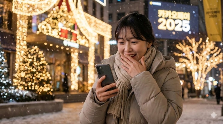  햄버거 254번 먹고 50만원" 2025 카카오페이 연말 시상식 (골드바/포인트 줍줍)