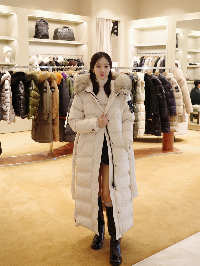 페트레이 프리미엄 여성 패딩 25FW 타칸 나샤 현대백화점 판교점 매장 쇼핑 후기