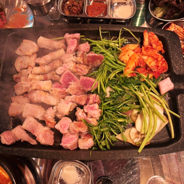  이태원 삼겹살 김숙성 콜키지프리 삼겹살집 메뉴 주문 팁