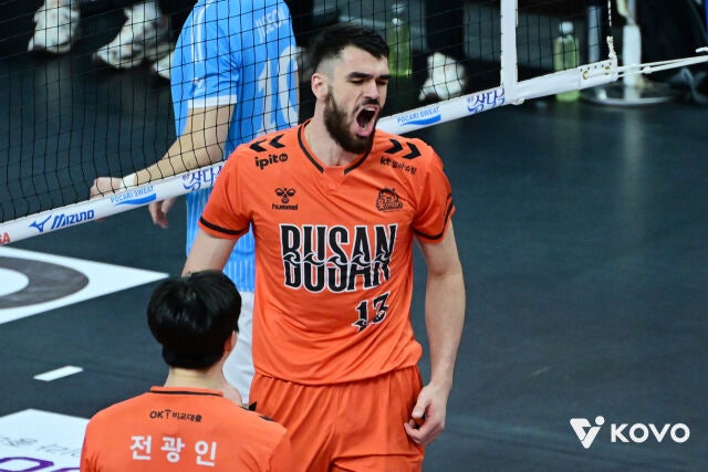 부산에서 멈췄다 OK저축은행, <b>대한항공</b> 11<b>연승</b> 저지한 완벽한... 