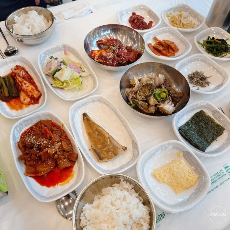  여수맛집 중앙동 게장 리필 꽃게탕 맛집  '순이네밥상'