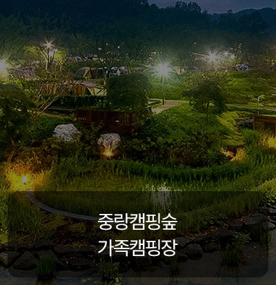 중랑캠핑숲 가족캠핑장