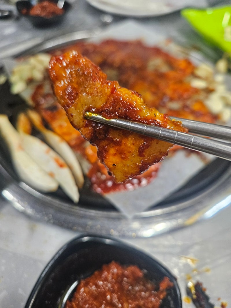 부산 사상 고추장숯불통 후기 부산 고기 러버 강추! 부산 현지인 추천받아 간 맛집!