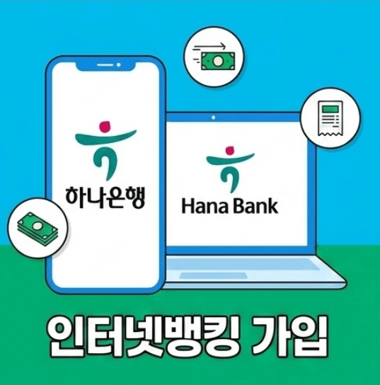 하나은행 인터넷뱅킹 가입 방법 | 이체 한도·점검 시간·기업 신청 정리