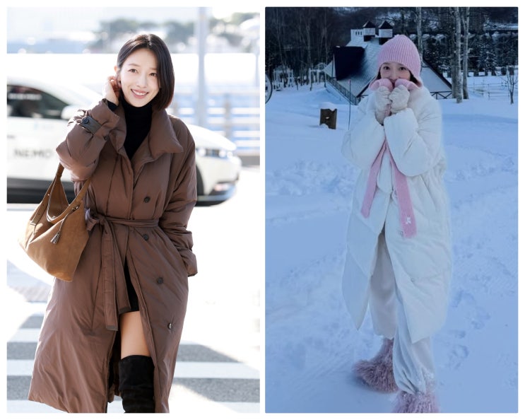  표예진, 시슬리(SISLEY) 패딩 스타일링 화제