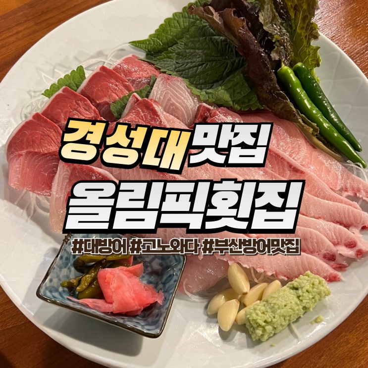  경성대 올림픽횟집 :: 부산 방어 맛집 캐치테이블 예약 필수