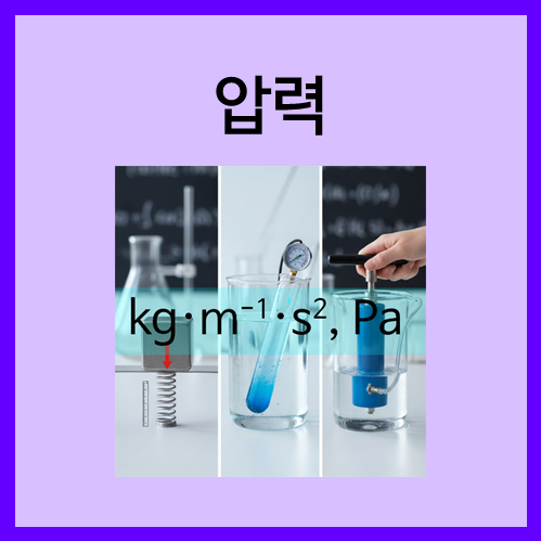  [SI 유도 단위]압력