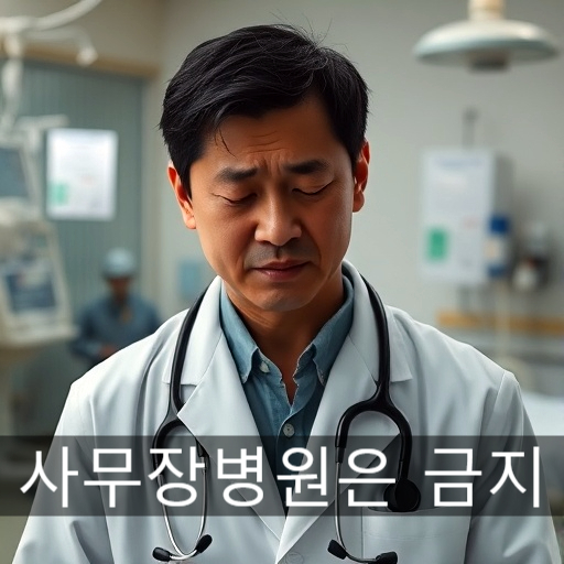  사무장병원, 대체 왜 그렇게 위험한가요?