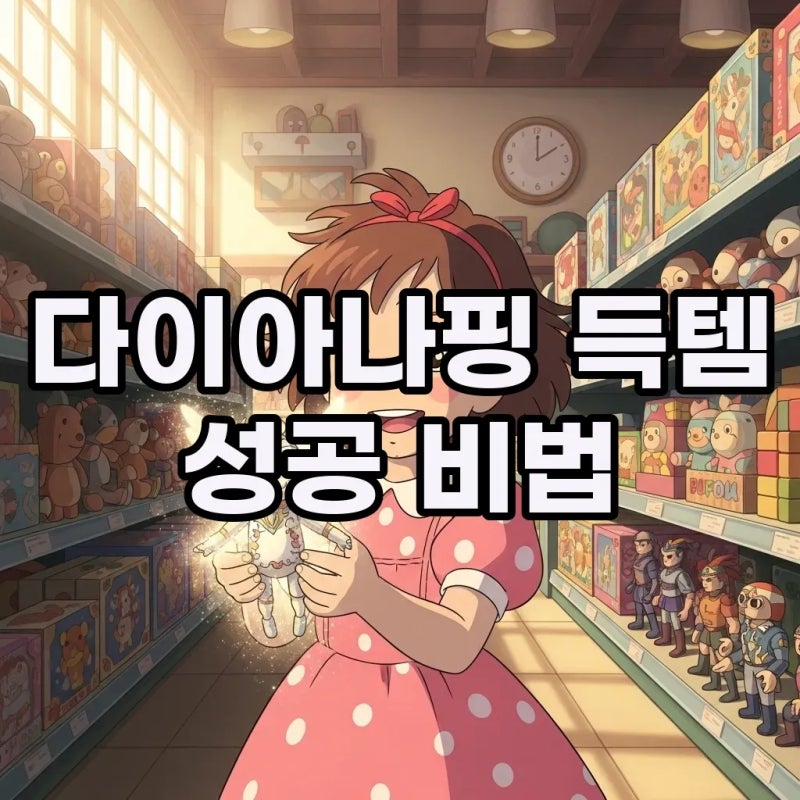 다이아나핑 이클립스핑, 품절대란 인형 현명하게 구하는 법