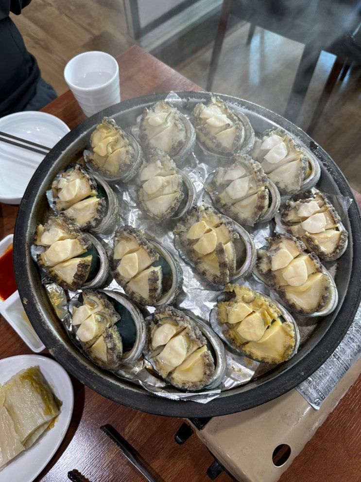  참전복구이 부산 남천동 맛집 내돈내산 전복죽, 전복라면까지