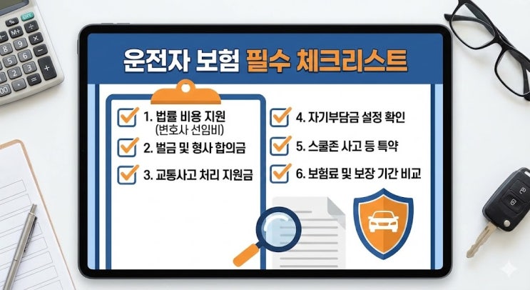  운전자 보험 개정, 필수 점검! 기존 비교 가이드