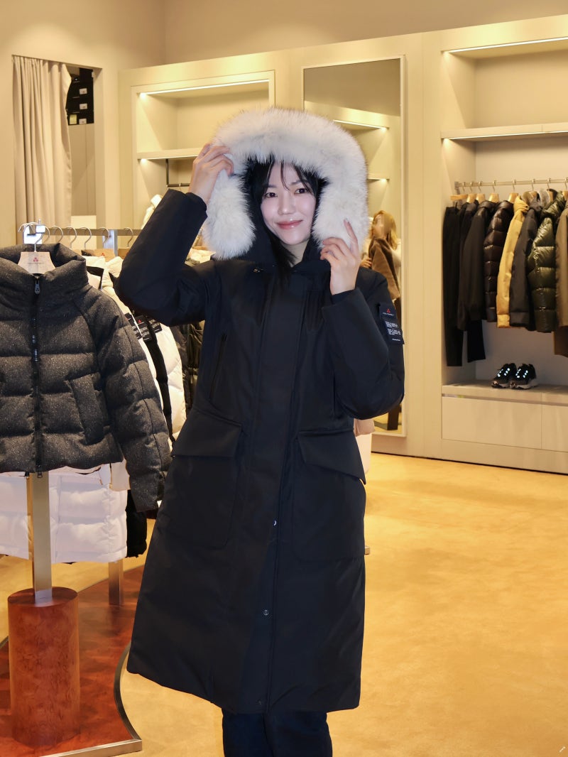 25FW 여성 프리미엄 페트레이 패딩 현대백화점 판교 후기, 겨울코디