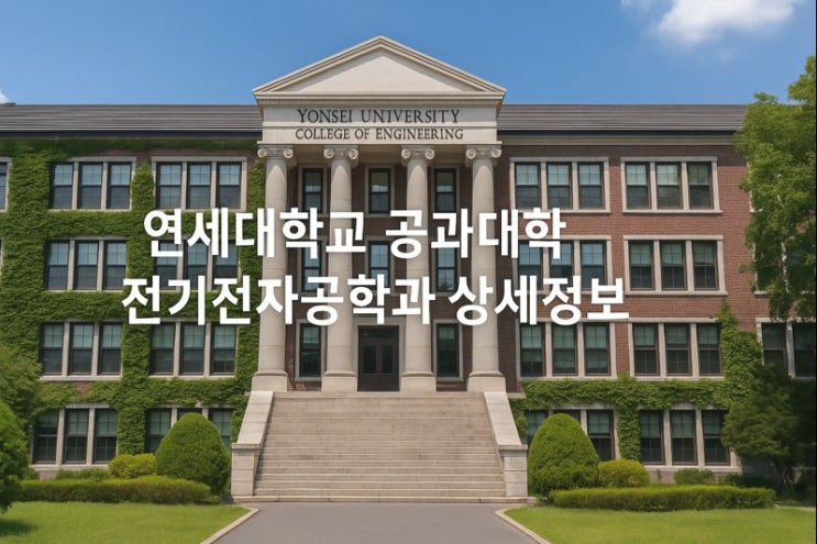  연세대학교 공과대학 전기전자공학과 상세정보