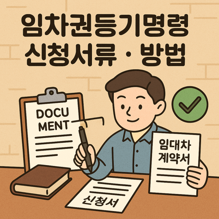  임차권등기명령 신청서류 방법 및 집주인 동의 없이 보증금 지키고 이사 가는 법 (셀프 비용)