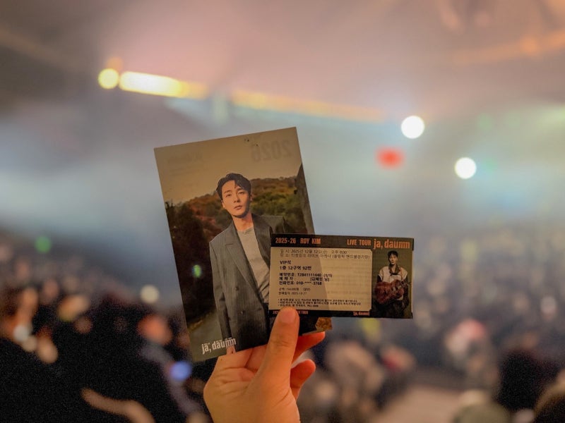 2025 로이킴 콘서트 후기 셋리스트, 티켓링크 라이브아레나 시야