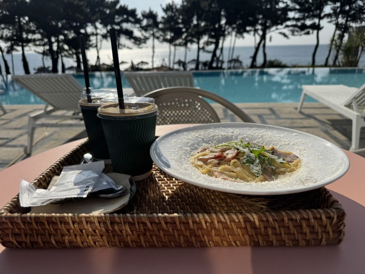  제주대형카페 바다다 in 누바비치 제주 바다를 보며 브런치