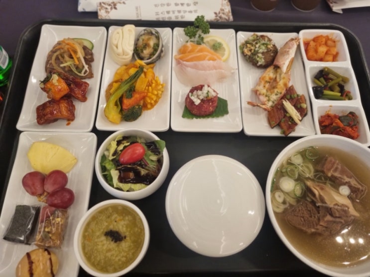  W11. H스퀘어웨딩홀 갈비탕 한상차림 시식
