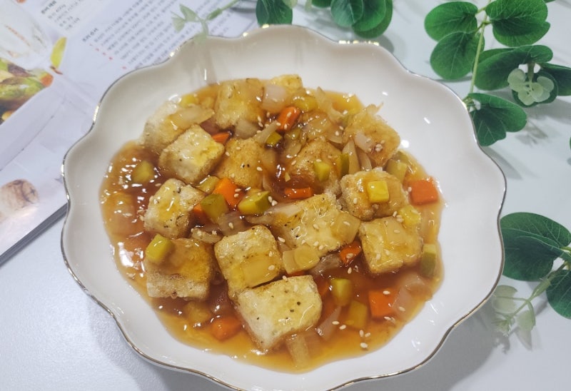 두부탕수육 두부요리 두부탕수 두부탕수육소스 두부탕수육레시피 두부탕수육만들기