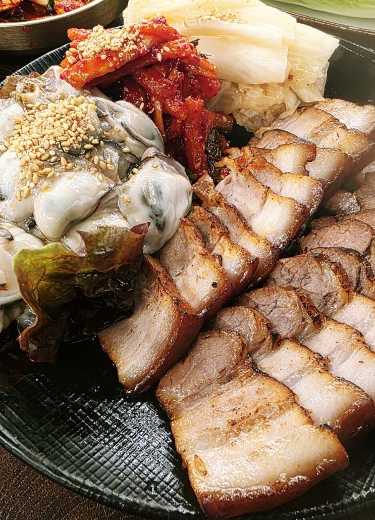  [창원]통영산지에서 매일 받는 생굴과 보쌈의 만남 창원굴보쌈 맛집 '태령막국수 소갈비찜 창원본점'