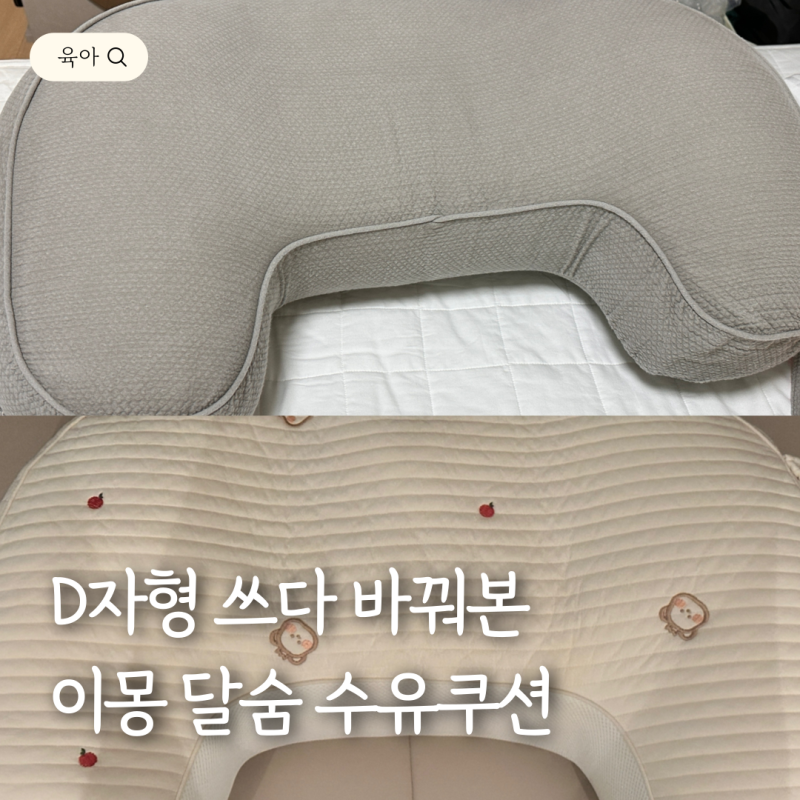 모유수유 맘이 써 본 이몽 달숨 수유쿠션 장단점 후기