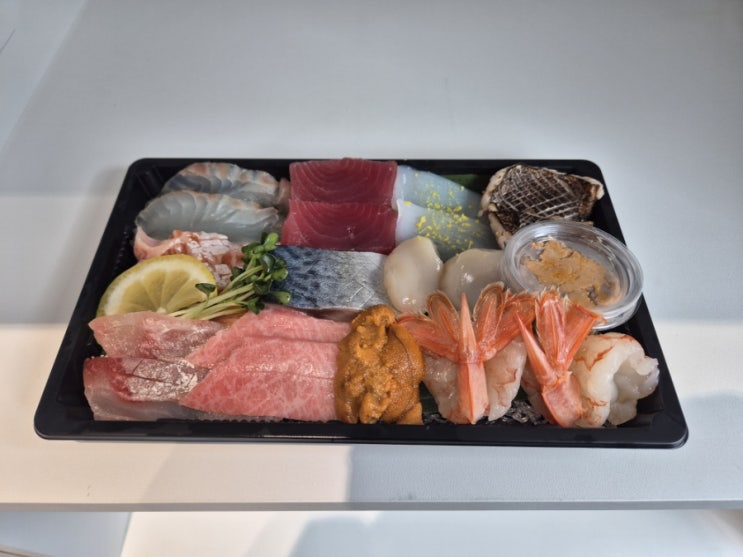  서울식물원-LG아트센터 가는길 마곡초밥 맛집 <우미마토>...가성비 최강의 사시미