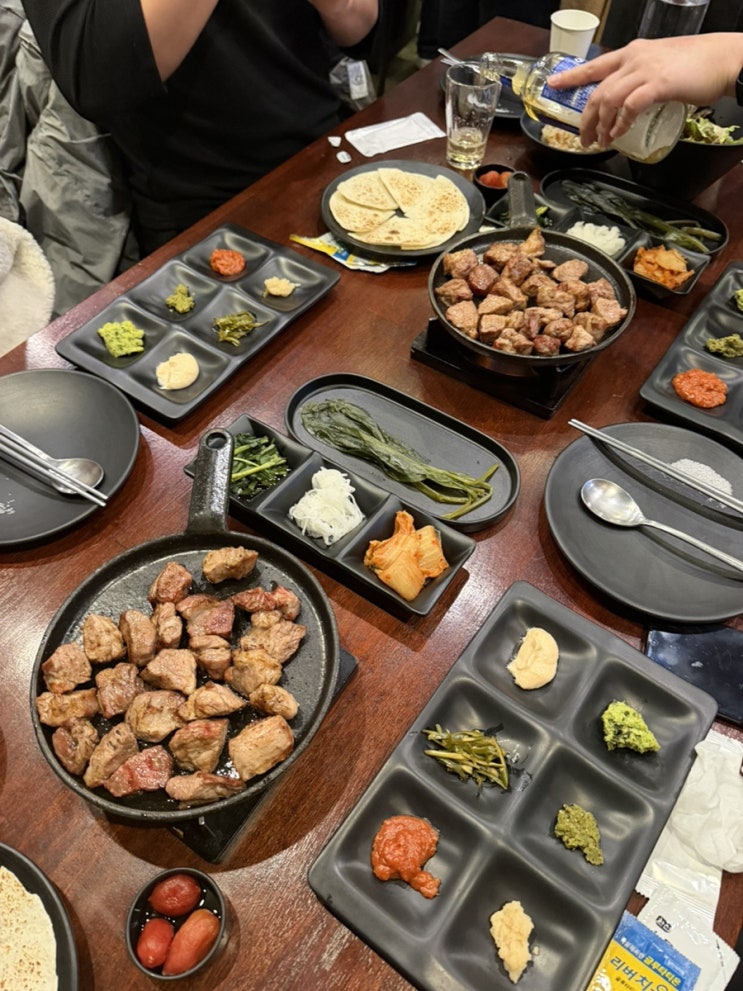  [제주돌돗] 라페스타 돼지고기 맛집 제주식 구워주는 오마카세식 고기집