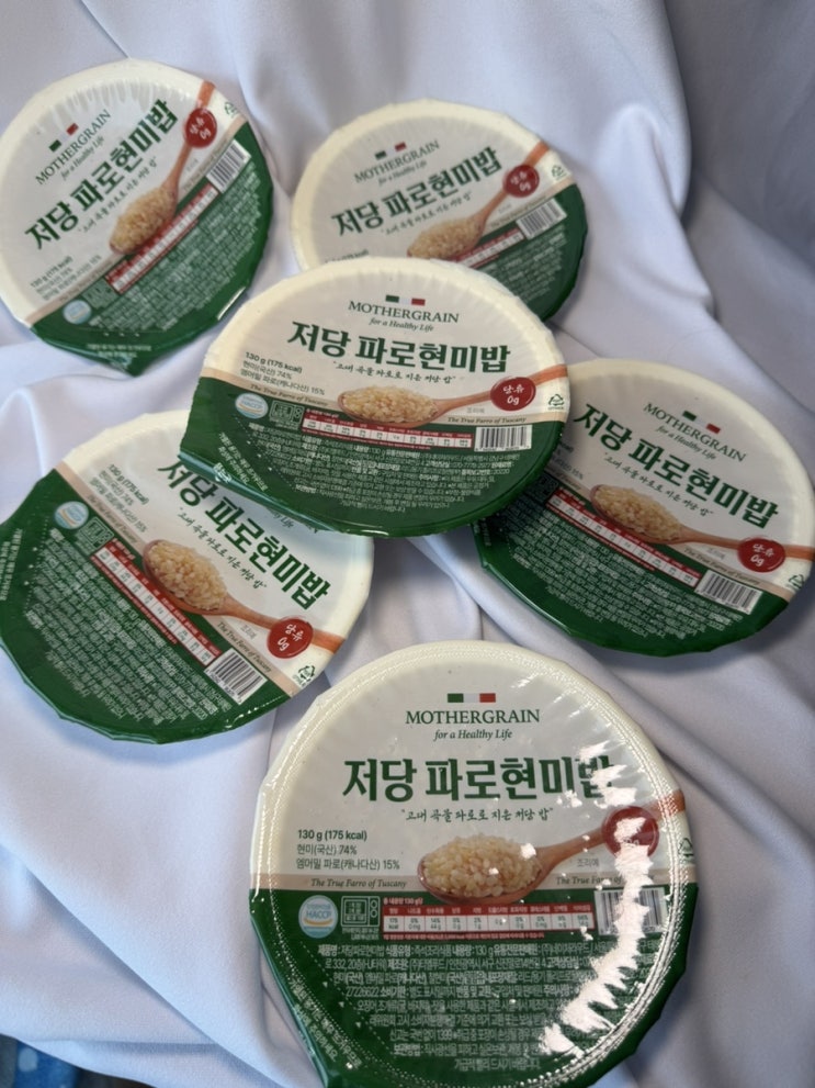  공복혈당 신경 쓰는 요즘, 마더그레인 저당 파로현미밥으로 밥 바꿔봤어요