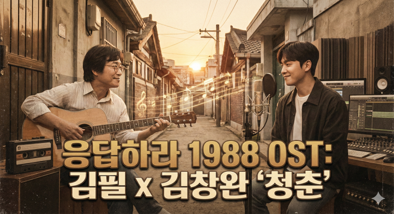 [응답하라 1988] 김필 x 김창완 '청춘', 산울림의 원곡과 김필의 리메이크 완벽 비교 해석