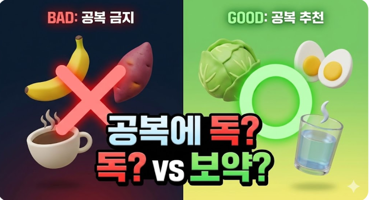  "매일 먹던 '이것'이 독?" 아침 공복에 먹으면 보약 vs 독이 되는 음식 총정리