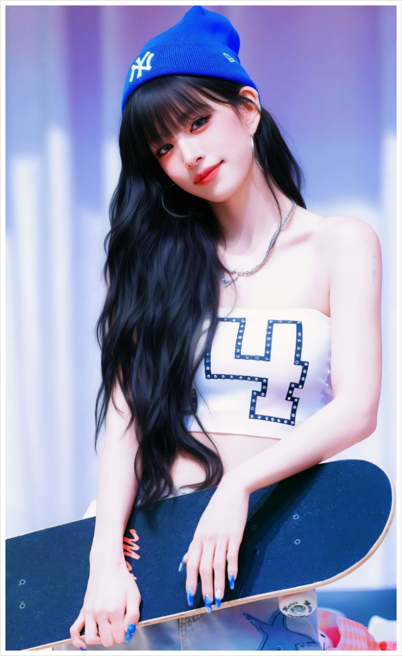 프로미스나인 이채영 배경화면 프로필 인스타 사진
