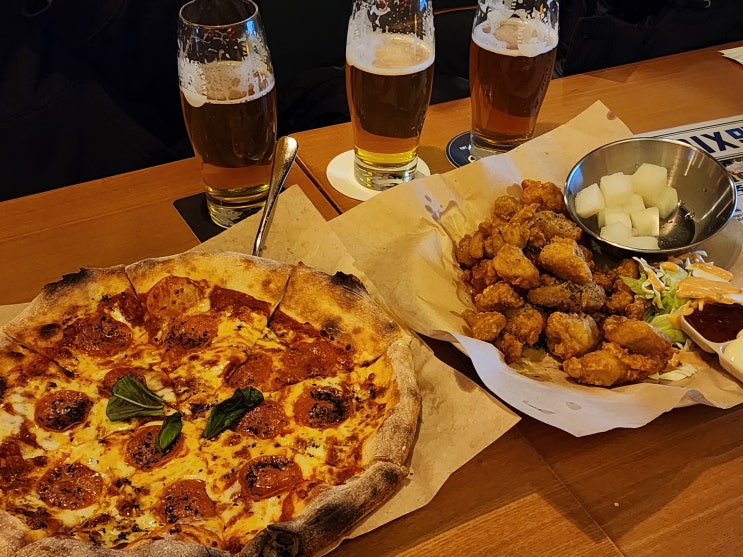  신촌 맥주 피자 치킨을 즐길 수 있는 신촌 술집, 브릭스5221맥주