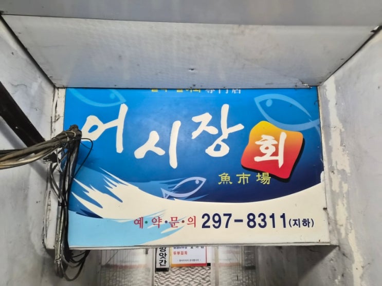  창원 팔용동 횟집 - 어시장횟집에서 자연산모둠회 먹고 왔습니다.
