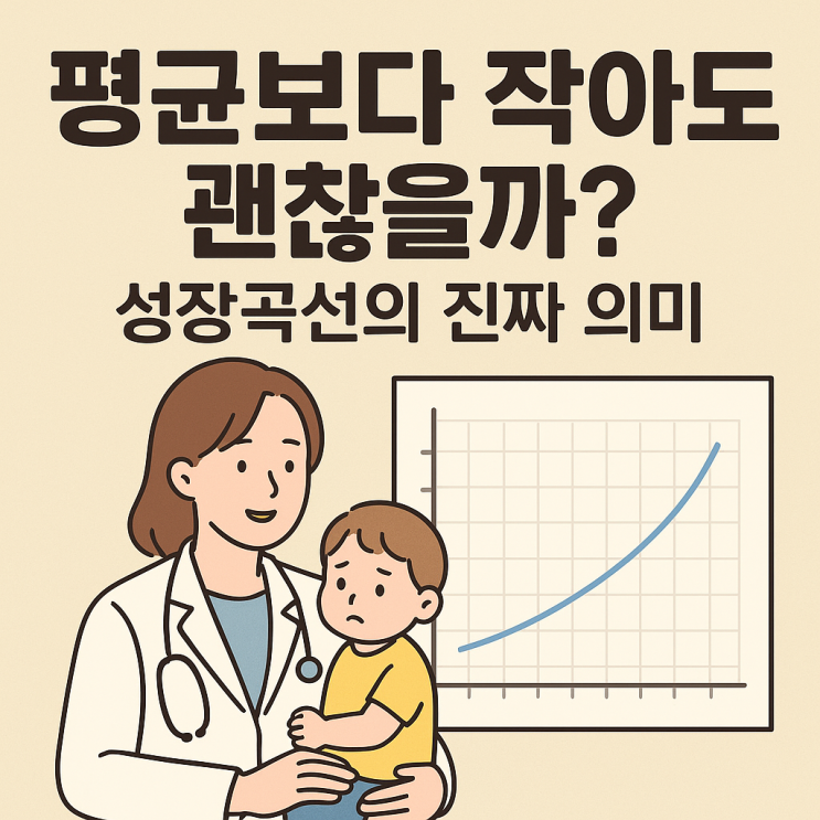   영유아검진 성장곡선, 평균보다 작아도 괜찮을까?