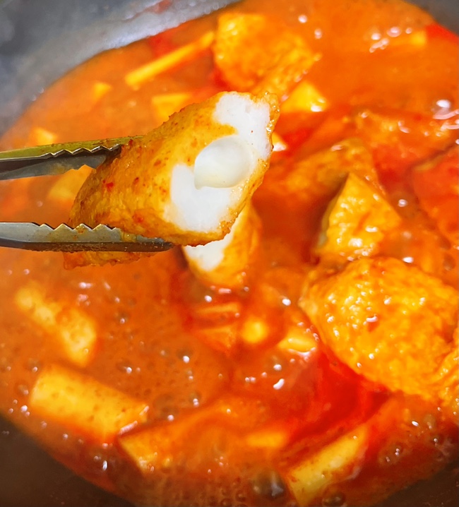  떡볶퀸X사과떡볶이 Limited Edition 오리지널팩 조금 매운맛
