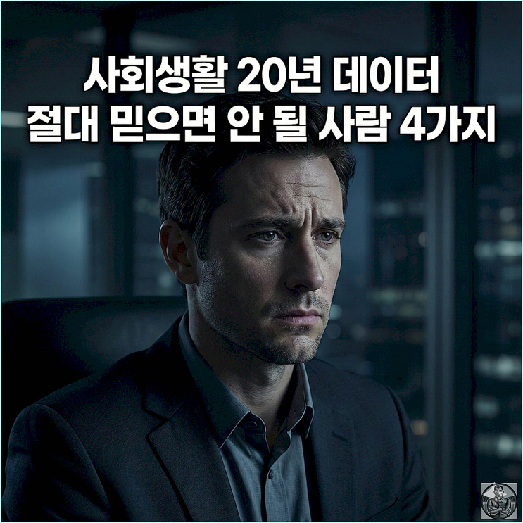  사회생활 인간관계 정리 절대 내 편 안 되는 사람 유형 4가지와 손절 기준