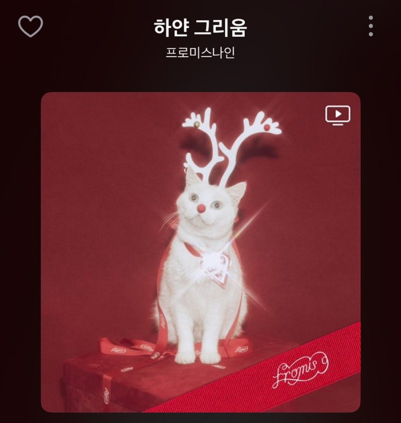 [겨울음악추천]프로미스나인-하얀그리움 (가사,뮤비)원곡:김민종