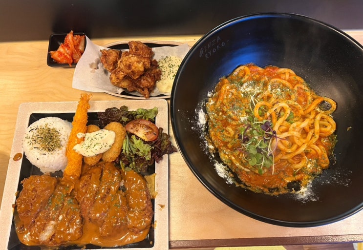  돈까스 땡길 때-! 보장된 맛 신당 긴자료코 ~!
