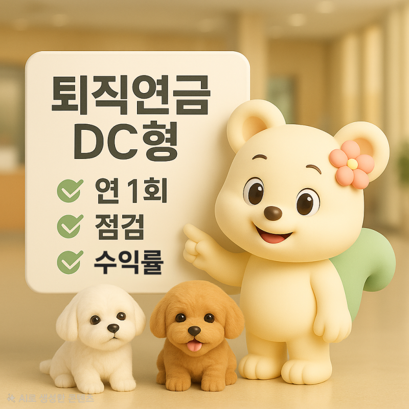 퇴직연금 DC형 점검 관련 이미지