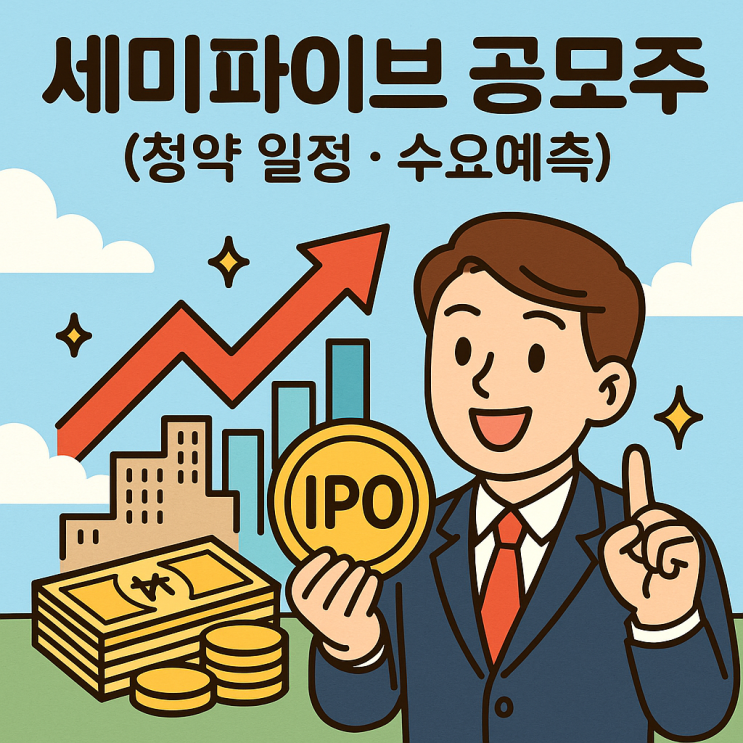  세미파이브 공모주 청약 일정 수요예측 공모가 전망 및 삼성 파운드리 DSP 관련주 상장 분석