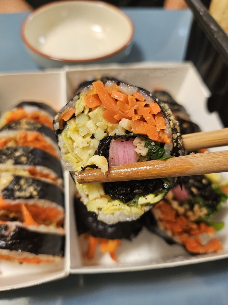  제주 서귀포 김밥 맛집 가시어멍김밥 서귀포점 포장 후기｜속이 꽉 찬 김밥 + 뜨끈 어묵한그릇