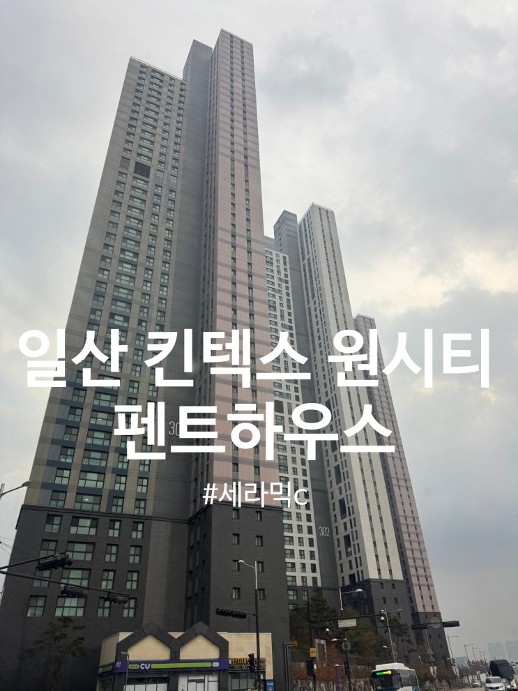  일산 킨텍스 원시티 펜트하우스  탄성코트 세라믹C 시공 달빛탄성
