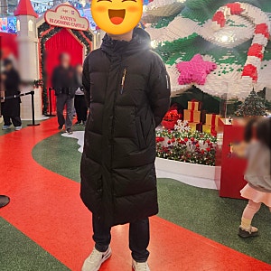 남자 롱패딩 살로몬 컨투어롱패딩 L 후기