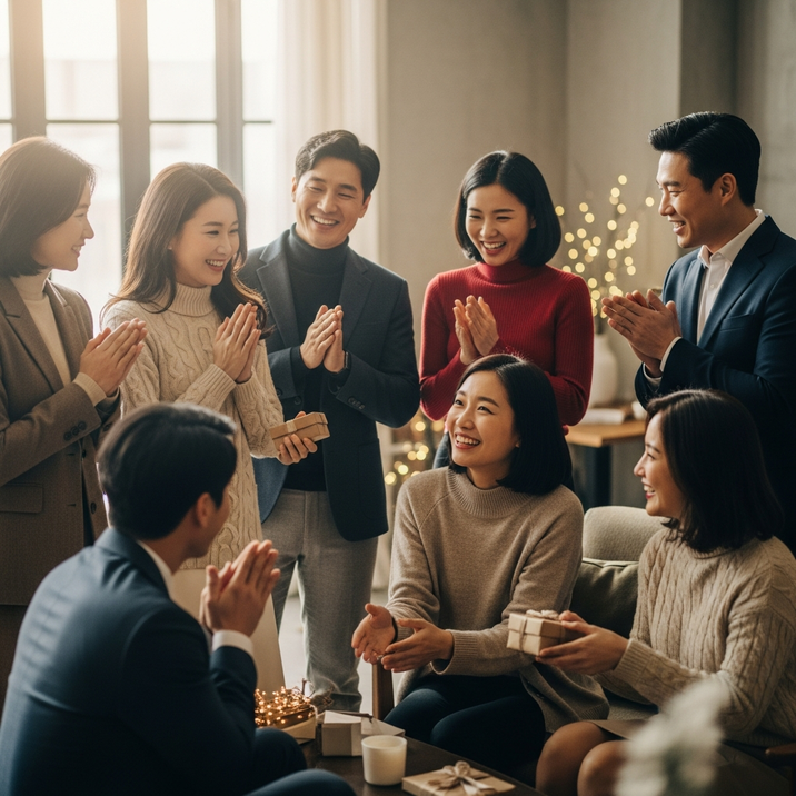  센스있는 연말 인사