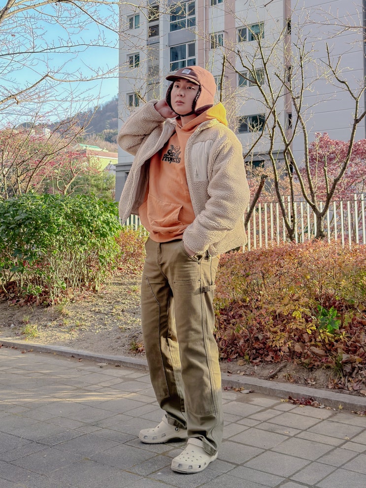  워크웨어 감성 필수.. 남자 데일리룩 바지 브랜드 디월트 헤리티지