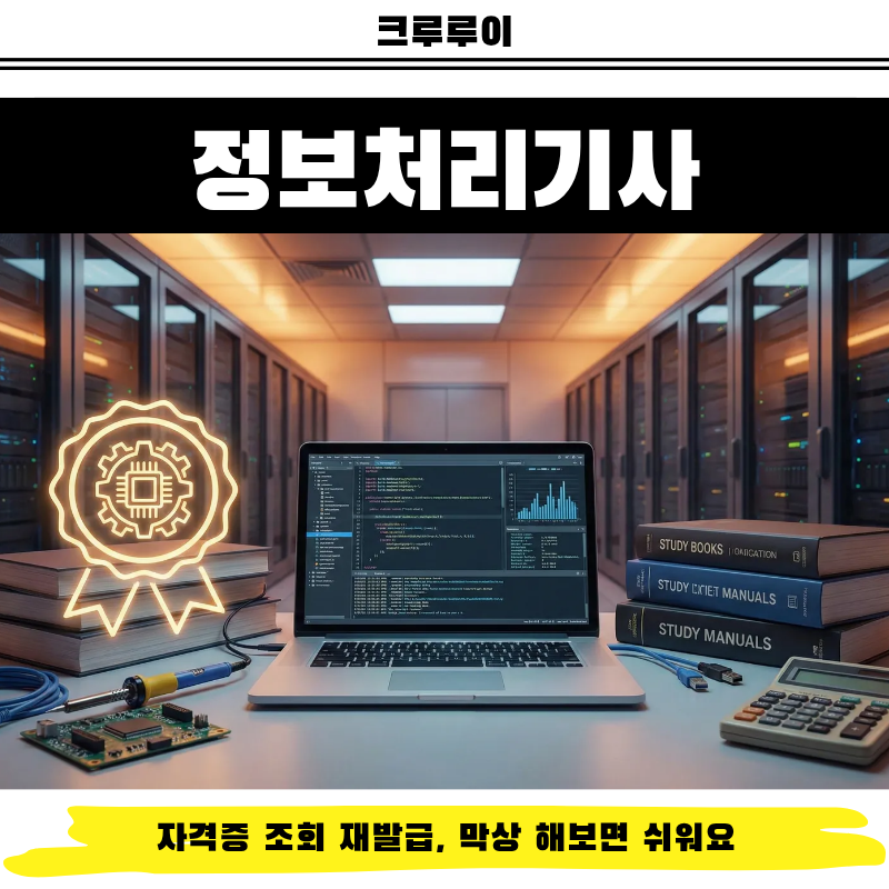 정보처리기사 자격증 조회 재발급, 막상 해보면 쉬워요