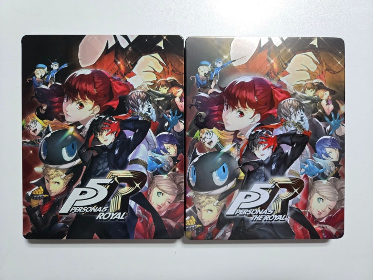  페르소나 5 더 로열 런치 에디션 스틸북 (Persona 5 Royal 1 More Edition/Launch Edition Steelbook)