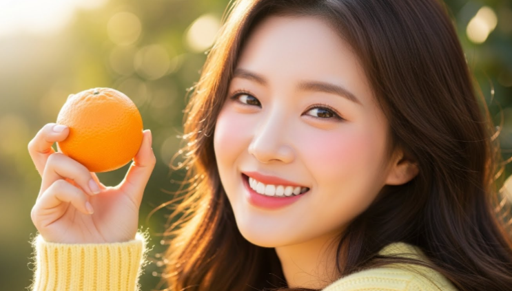  귤을 하루 1개만 먹어도 달라지는 모세혈관 변화