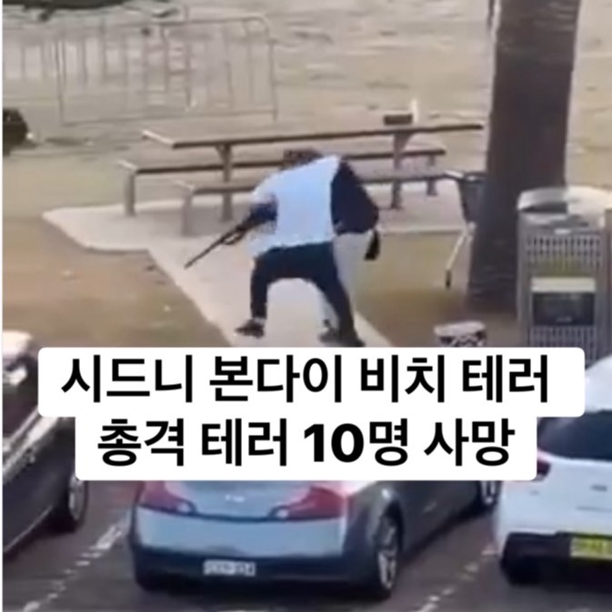 호주 <b>시드니</b> 본다이 비치 유대인행사 총격 <b>테러</b> 사망자 발생... 