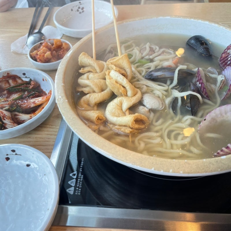 부산 기장 용궁해물칼국수 웨이팅 장난 아니다... 드디어 먹어본 해물칼국수 !